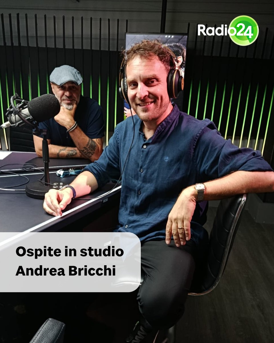 In studio con noi il Capitano della Nazionale Manager <a href="/AndreaBricchi77/">Andrea Bricchi</a> e uno dei top manager di questa Nazionale lo chef <a href="/craccocarlo/">Carlo Cracco</a>, entrambi cuori rossoneri 🖤❤️