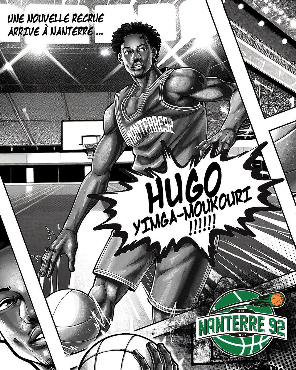 Nanterre 92 (@nanterre92) on Twitter photo Première recrue ! ✍️🤯
<a href="/Hugg_ymk/">Hugo Yimga-Moukouri</a> membre de l’INSEP et issu de la formation nanterrienne, revient sur ses terres pour son 1er contrat Pro.
Hugo nous rejoint pr 3 saisons, afin de continuer son développement et confirmer le potentiel énorme qu’il a démontré toute cette saison. 🚀 Première recrue ! ✍️🤯
<a href="/Hugg_ymk/">Hugo Yimga-Moukouri</a> membre de l’INSEP et issu de la formation nanterrienne, revient sur ses terres pour son 1er contrat Pro.
Hugo nous rejoint pr 3 saisons, afin de continuer son développement et confirmer le potentiel énorme qu’il a démontré toute cette saison. 🚀