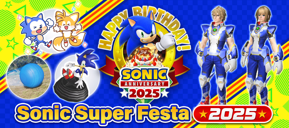 play_pso2's tweet photo. Say "SONIC_34th_Anniv." in-game
to receive Sonic Collab SP Scratch Ticket (x34)!
Let's wish Sonic a happy birthday!
And don't miss out on the Rare Drop Rate +340% boost that's active just for today, June 23rd!
https://t.co/7nGPL8flBg
#NGS #PSO2NGS https://t.co/GNZdtm42Na