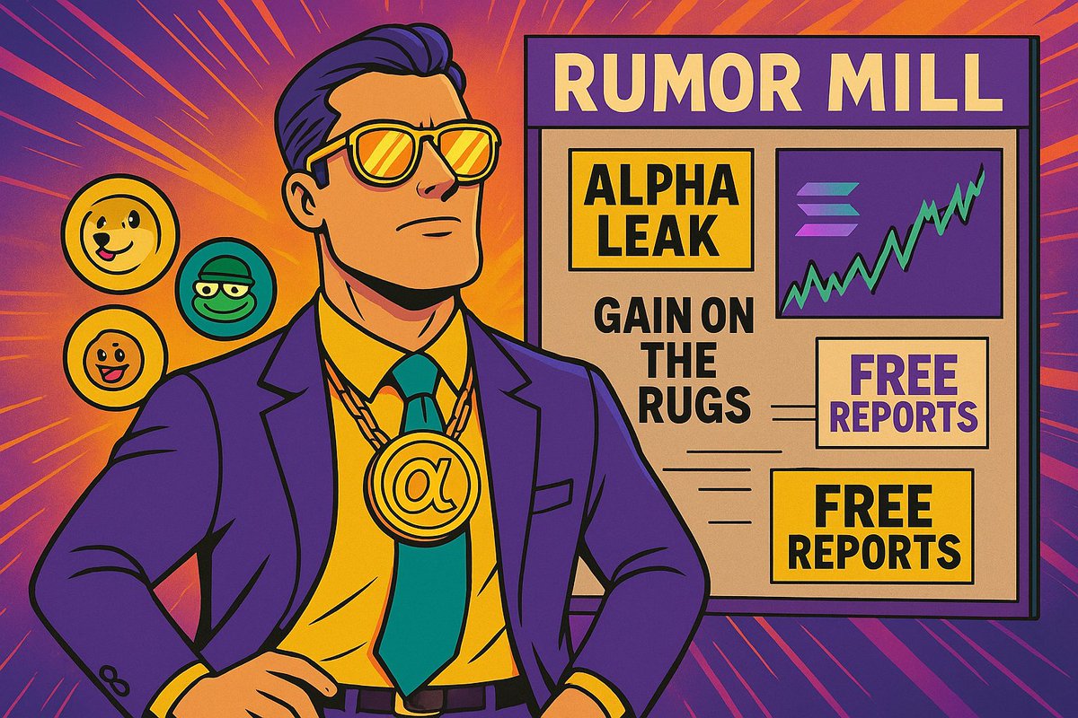 🔥 Got juicy alpha to leak? Slide it into my TG: t.me/TheGordon_bot and stack $ALYO for spilling the tea!  Your next #memecoin a diamond or a dud? Drop a #Solana CA for a free report to dodge the rugs and ride the gems. Rumor Mill’s open, degens—hustle or bust!