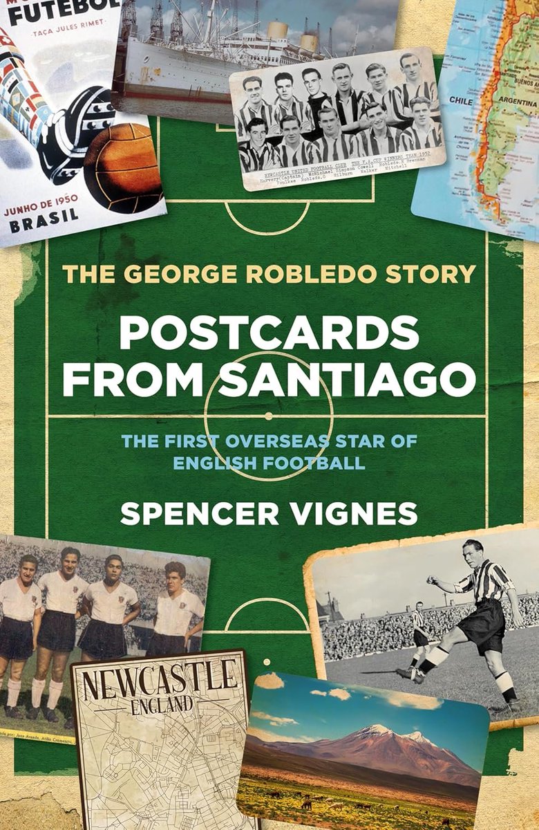 Wordy | Football Art Online ⚽🎨🎁 (@wpdigital2) on Twitter photo "Postcards from Santiago: The George Robledo Story – The First Overseas Star of English Football" by <a href="/SpencerVignes/">Spencer Vignes</a>
Long before Haaland, Henry, Cantona & Co there was George Robledo, the first overseas star of English football.
Read more: amzn.to/4dUVz47
#NUFC #Barnsley "Postcards from Santiago: The George Robledo Story – The First Overseas Star of English Football" by <a href="/SpencerVignes/">Spencer Vignes</a>
Long before Haaland, Henry, Cantona & Co there was George Robledo, the first overseas star of English football.
Read more: amzn.to/4dUVz47
#NUFC #Barnsley
