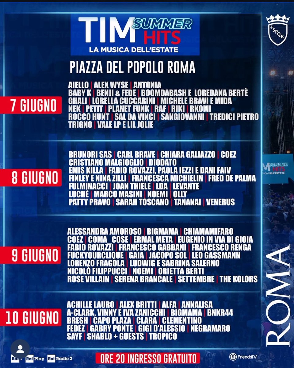 Alessandra Amoroso News (@amorosoofnews) on Twitter photo Alessandra <a href="/AmorosoOF/">Alessandra Amoroso</a> ospite di #TimSummerHits lunedì 9 giugno in Piazza del Popolo a Roma💃🏻 Alessandra <a href="/AmorosoOF/">Alessandra Amoroso</a> ospite di #TimSummerHits lunedì 9 giugno in Piazza del Popolo a Roma💃🏻