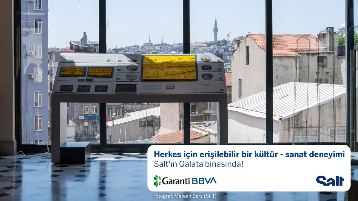Garanti BBVA (@garantibbva) on Twitter photo Kurucusu olduğumuz Salt’ın Galata binasında artık kültür ve sanatı herkes için erişilebilir kılan bir deneyim durağı var! <a href="/BongoArtProject/">Bongo Art Project</a> iş birliğiyle hazırladığımız bu durakta Salt’ın mimari kimliğini, Salt’a komşuluk yapan Haliç’in tarihi ve kültürel manzarasını dokunarak, Kurucusu olduğumuz Salt’ın Galata binasında artık kültür ve sanatı herkes için erişilebilir kılan bir deneyim durağı var! <a href="/BongoArtProject/">Bongo Art Project</a> iş birliğiyle hazırladığımız bu durakta Salt’ın mimari kimliğini, Salt’a komşuluk yapan Haliç’in tarihi ve kültürel manzarasını dokunarak,