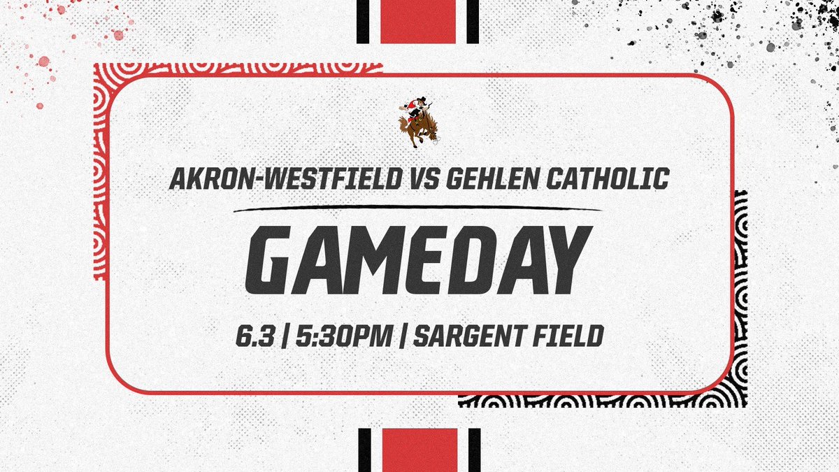 GAMEDAY… we hope. We’ll do everything we can to get the field ready, but check back here for updates. Hope to see you tonight.