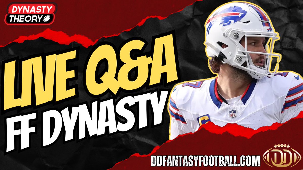 John Bauer (@thebauerclub) on Twitter photo 🗣️Brand new episode of <a href="/DynastyTheoryFF/">Dynasty Theory Fantasy Football Podcast</a> is available only on <a href="/DestinationDevy/">DD Fantasy Football</a> (DDFFB)
I was joined by <a href="/iamcmyers/">casey myers</a> of <a href="/TheFFdynasty/">The FF Dynasty</a> and we discussed:
💥The Bears
💥Roster construction
💥Building trade offers
💥Trade questions
+ more!
Link ⬇️
<a href="/MyFantasyLeague/">MyFantasyLeague.com</a> 🗣️Brand new episode of <a href="/DynastyTheoryFF/">Dynasty Theory Fantasy Football Podcast</a> is available only on <a href="/DestinationDevy/">DD Fantasy Football</a> (DDFFB)
I was joined by <a href="/iamcmyers/">casey myers</a> of <a href="/TheFFdynasty/">The FF Dynasty</a> and we discussed:
💥The Bears
💥Roster construction
💥Building trade offers
💥Trade questions
+ more!
Link ⬇️
<a href="/MyFantasyLeague/">MyFantasyLeague.com</a>