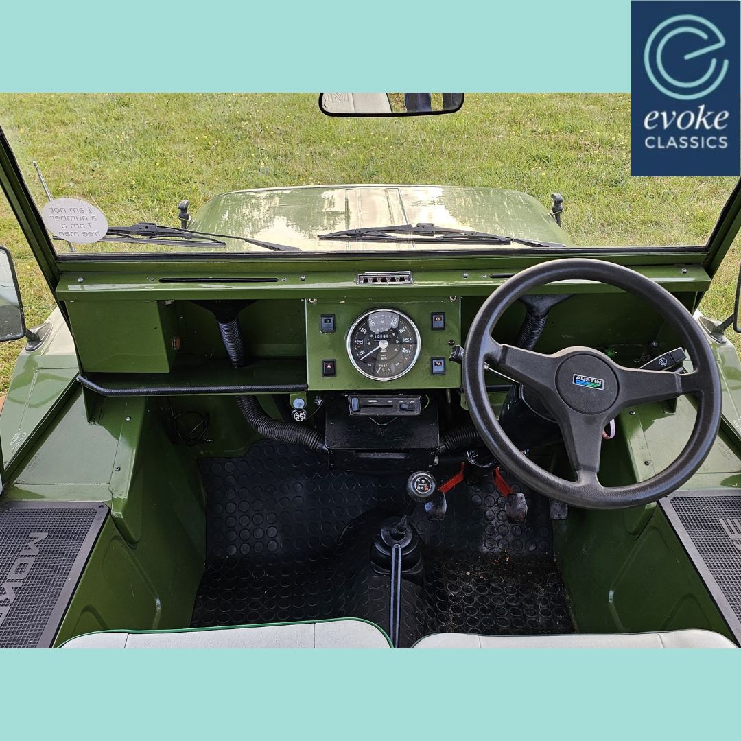 EvokeClassics's tweet photo. LIVE AT AUCTION
1986 Austin Mini Moke
https://t.co/cqGEDCbeBr
• Finished in Harrods Green
• White Moke embossed seats
• Side screens included
• 998cc engine
• 4 speed manual
• Will come with 12 months MOT
#MiniMoke #Moke https://t.co/lHYppJWt5G