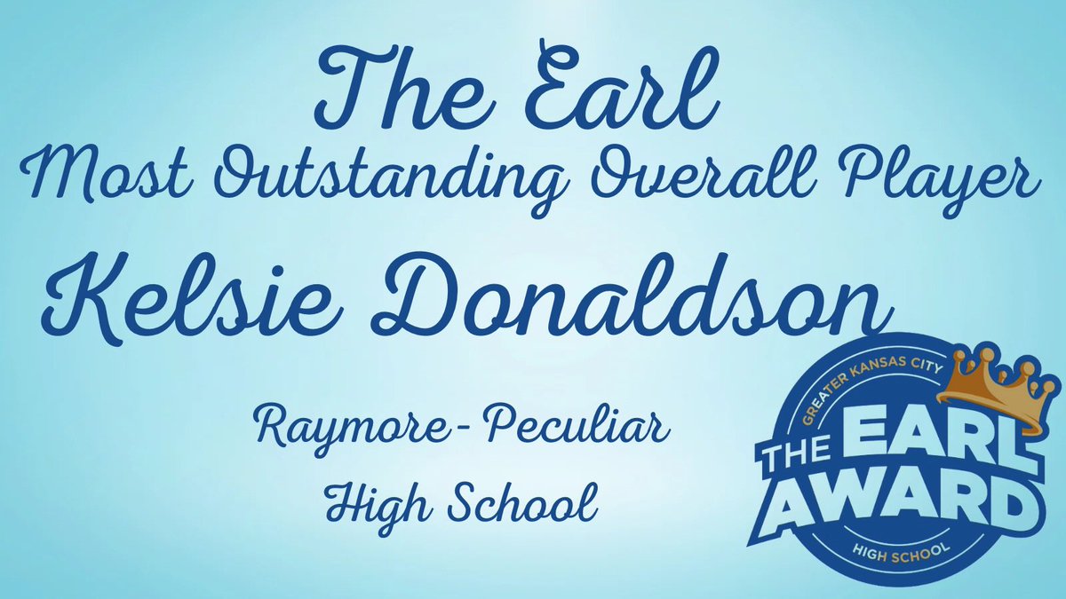 @TheEarlAwards (@theearlawardkc) on Twitter photo Congratulations to <a href="/KDLefty08_2026/">Kelsie Donaldson</a> of <a href="/RayPecSoftball/">Ray-Pec Softball</a> for being named the Overall Player of the Year - The Earl! Congratulations to <a href="/KDLefty08_2026/">Kelsie Donaldson</a> of <a href="/RayPecSoftball/">Ray-Pec Softball</a> for being named the Overall Player of the Year - The Earl!