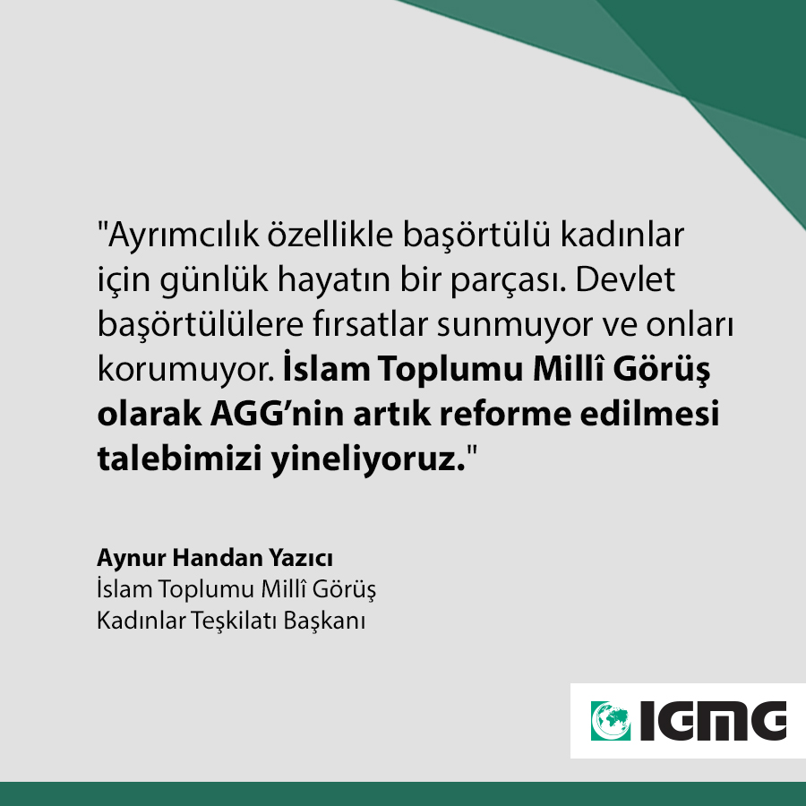 🇹🇷 #Basın Açıklaması: #Ayrımcılık Vakalarında Artış: AGG Reformu Talep Ediyoruz
🔗 is.gd/K4H6p1