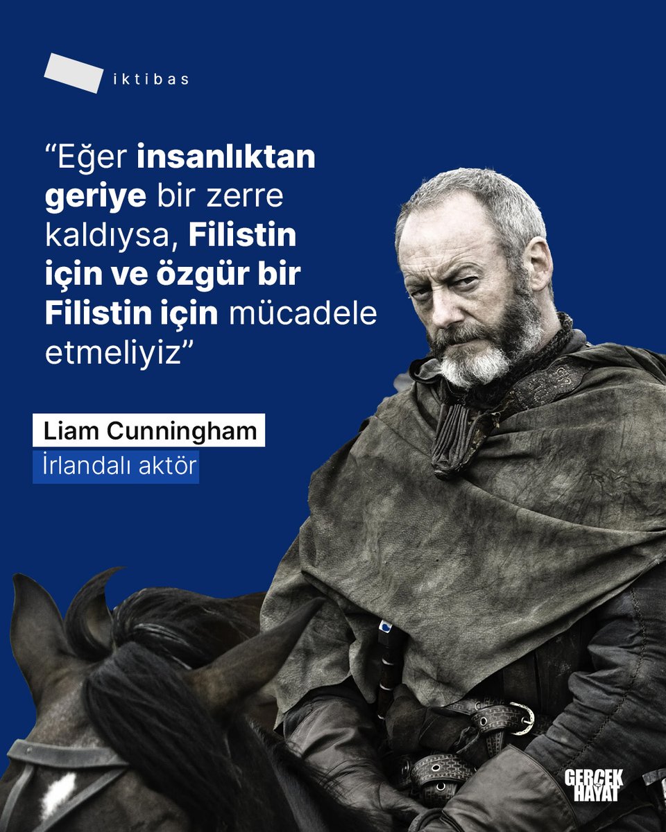Gazze'ye insani yardım ulaştırma hedefiyle yola çıkan Özgürlük Filosu Koalisyonu'nun (Freedom Flotilla Coalition-FFC) yeni gemisi "Madleen", İtalya'nın Katanya limanından hareket etti. Gemide Game of Thrones oyuncusu Liam Cunningham da bulunuyor.