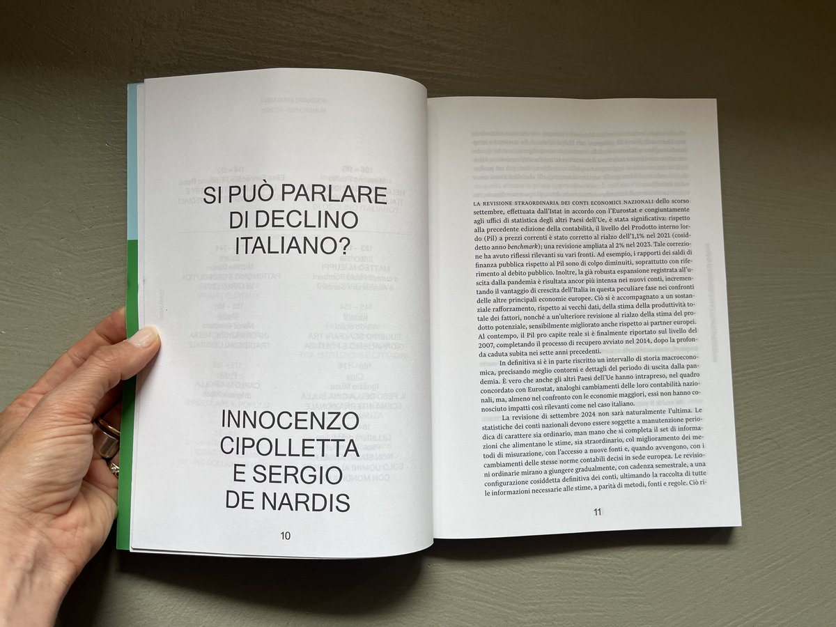«L’immagine del Paese rimane caratterizzata da un presente che sistematicamente sottovaluta i dati economici, producendo un pregiudizio negativo» Innocenzo Cipolletta e Sergio De Nardis
rivistailmulino.it/trimestrale