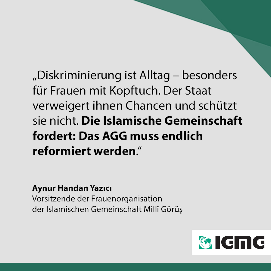 🇩🇪 #Pressemitteilung: Mehr Diskriminierungsfälle: Islamische Gemeinschaft fordert AGG-Reform
🔗 is.gd/VXtbvx