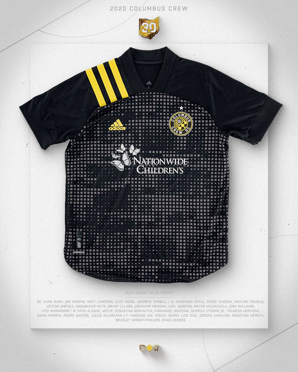 Kitted for the Fairytale Final 🏆

Continuing our 30th season celebration, we highlight the black kit worn in 2020.  Zelarayan &amp; Co. donned the kit in the MLS Cup final in which he scored twice and assisted another in a resounding 3-0 win for the Crew ⭐️⭐️