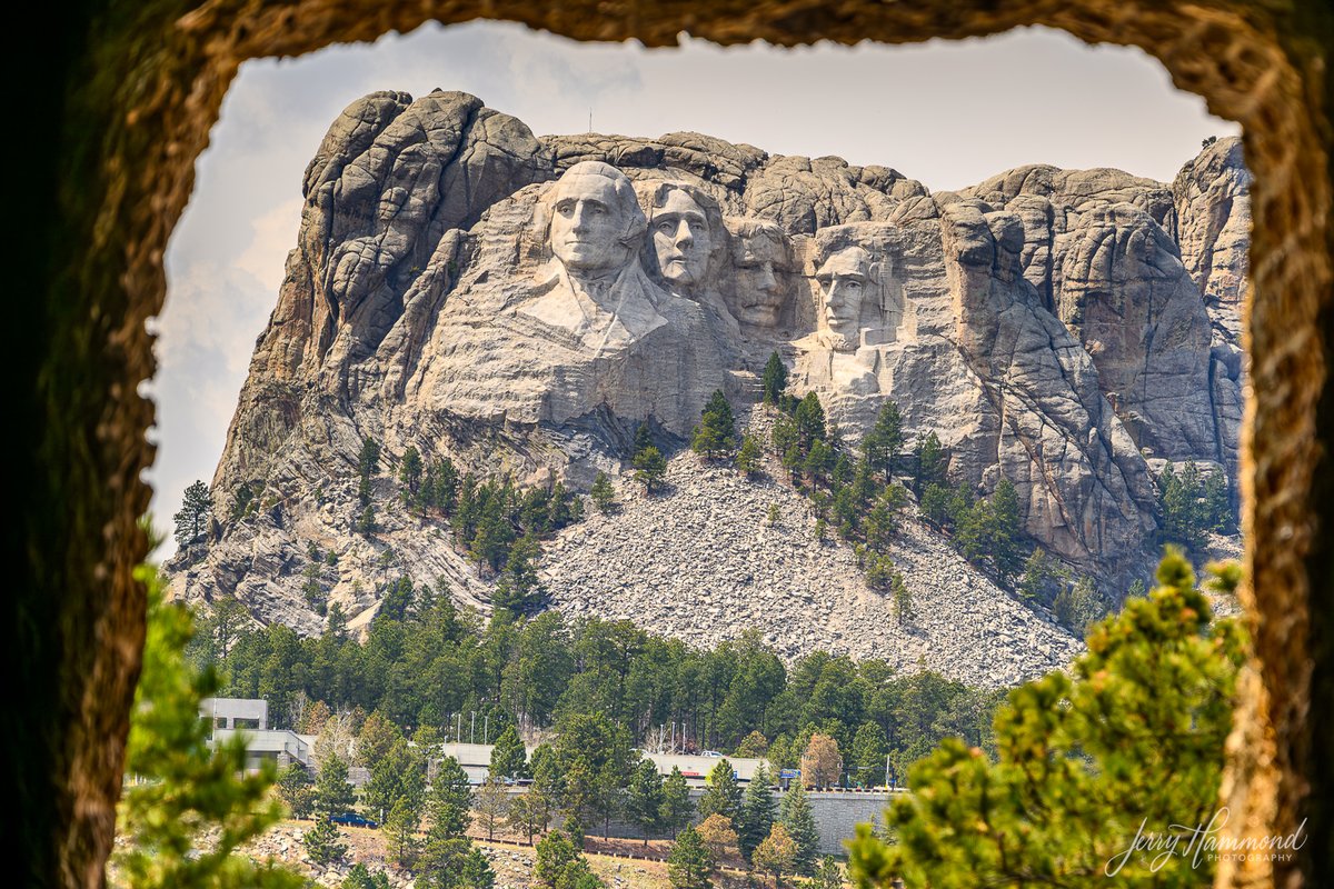 Quick, can you name the four Presidents on Mount Rushmore? There's George Washington, Thomas Jefferson, Theodore Roosevelt, and Abraham Lincoln.  Don't forget to look ahead when you drive through some of the tunnels!
