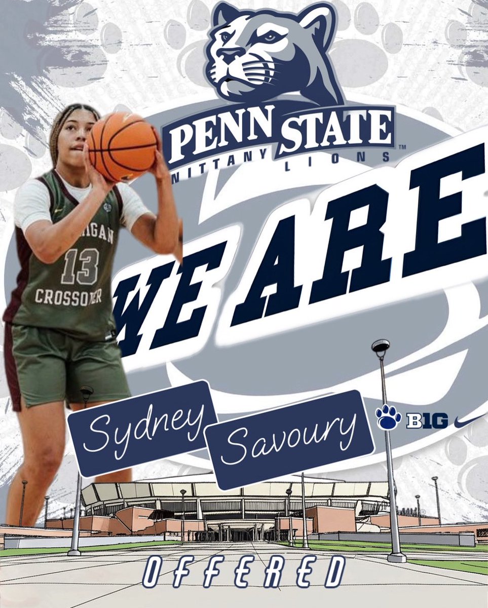 Mark Savoury (@marksavoury) on Twitter photo Penn State University Women's Basketball Head Coach Kieger <a href="/CoachKiegs/">Carolyn Kieger</a> has offered
6'0" 2027 Michigan Crossover G Sydney Savoury. Penn State University Women's Basketball Head Coach Kieger <a href="/CoachKiegs/">Carolyn Kieger</a> has offered
6'0" 2027 Michigan Crossover G Sydney Savoury.