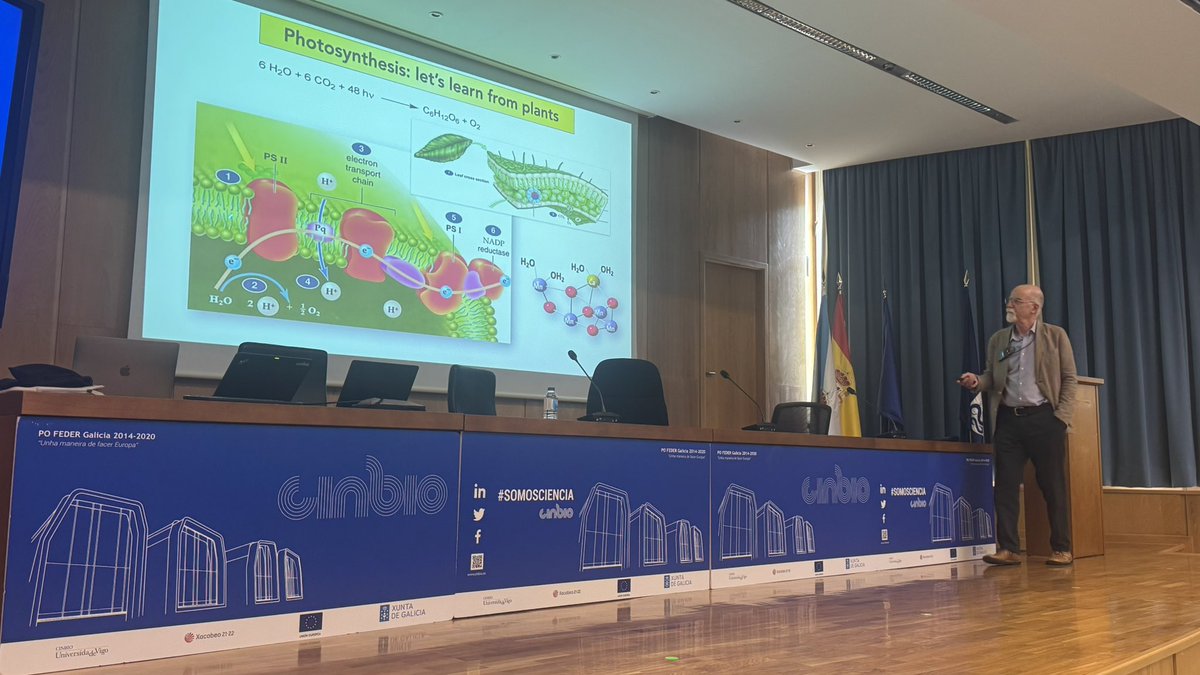 CINBIO (@cinbio_uvigo) on Twitter photo The first speaker of the day is Prof. Maurizio Prato, from <a href="/CICbiomaGUNE/">CIC biomaGUNE</a> , with the talk โSupramolecular Chirality in Artificial Photosynthesisโ.
Thank you for sharing your knowledge with us! We are glad to have you at <a href="/uvigo/">Universidade de Vigo</a>!
#TheThinkingInstitute #EUFunds #HR The first speaker of the day is Prof. Maurizio Prato, from <a href="/CICbiomaGUNE/">CIC biomaGUNE</a> , with the talk โSupramolecular Chirality in Artificial Photosynthesisโ.
Thank you for sharing your knowledge with us! We are glad to have you at <a href="/uvigo/">Universidade de Vigo</a>!
#TheThinkingInstitute #EUFunds #HR