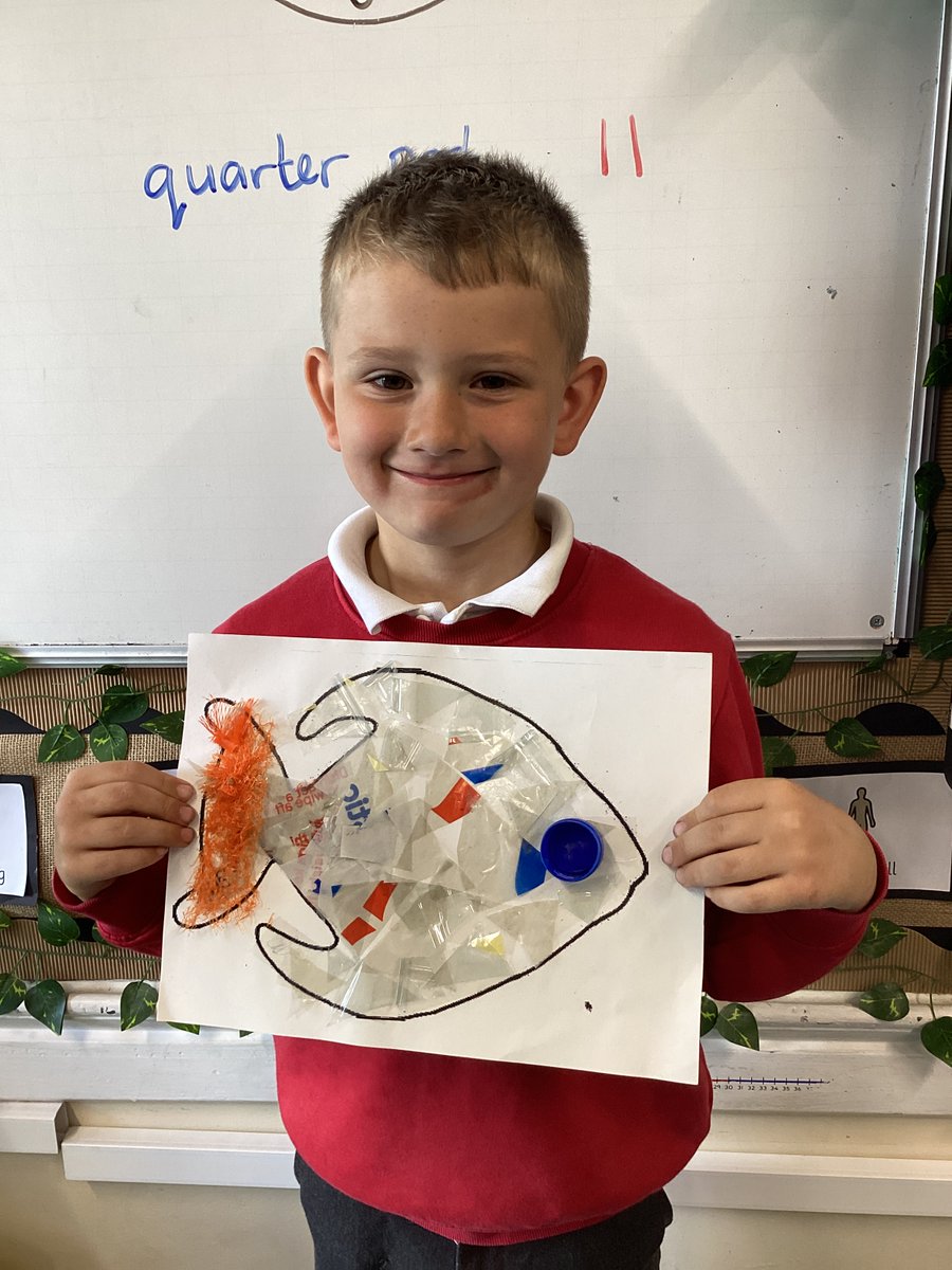 Elm Class (@tiselmclass) on Twitter photo Year 2 enjoyed making these collages as part of our ‘Save the Oceans‘ project. They were inspired by the Work of Judith and Richard Lang, who collect litter from beaches and turn them into sculptures. We used recycled materials to create a sea animal. 🐠 <a href="/TownvilleIS/">Townville Academy</a> Year 2 enjoyed making these collages as part of our ‘Save the Oceans‘ project. They were inspired by the Work of Judith and Richard Lang, who collect litter from beaches and turn them into sculptures. We used recycled materials to create a sea animal. 🐠 <a href="/TownvilleIS/">Townville Academy</a>