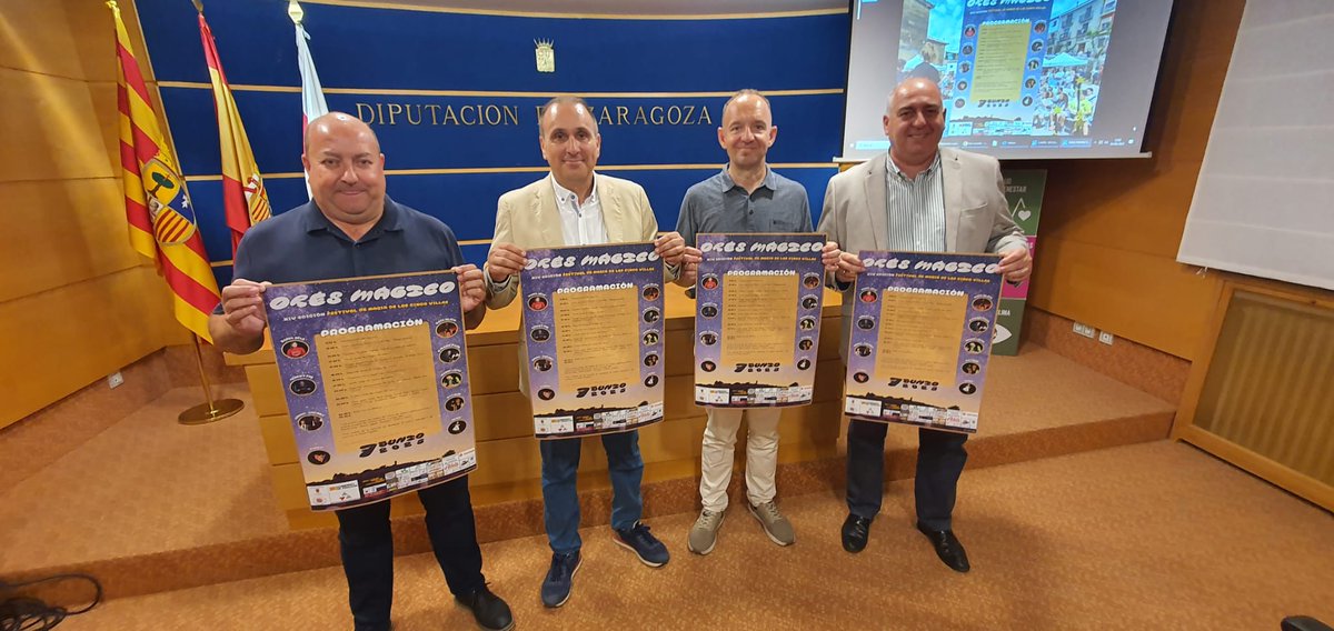 #Orés mágico ofrecerá 20 espectáculos de 12 ilusionistas de primer nivel en su ya conocido festival de magia, que tendrá lugar el sábado, 7 de junio en el municipio #cincovillés
Nota de prensa, aquí: comarcacincovillas.es/wp-content/upl…