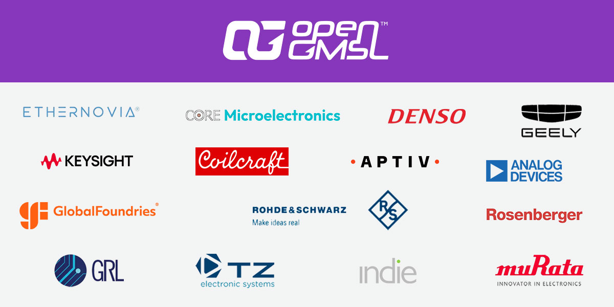 OpenGMSL's tweet photo. Introducing OpenGMSL™ – a new global initiative uniting the automotive ecosystem around a shared vision: standardized, high-speed connectivity for the vehicles of tomorrow. https://t.co/EmM6bJwIqI https://t.co/VSgubMmELT