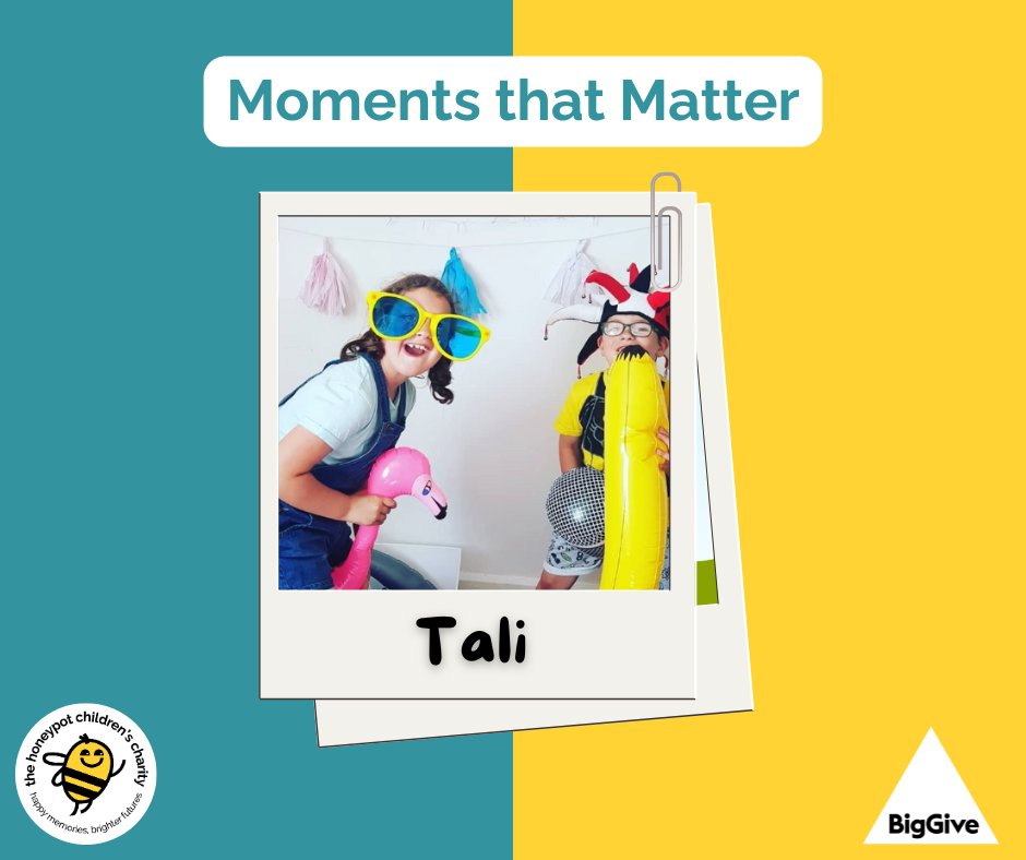 💛 Happy #ChildhoodDay! Meet Tali 💛

Tali supports her brother with special needs and has grown in confidence since joining Honeypot. We give young carers like Tali a break to simply be kids. Help us create more #MomentsThatMatter and donate today!🐝

donate.biggive.org/campaign/a05WS…