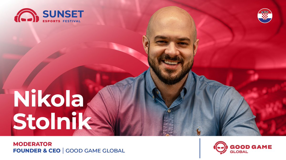 Meet Nikola Stolnik, CEO of Good Game Global and the driving force behind the Sunset Esports Festival. A former Googler turned esports entrepreneur, Nikola has spent the last several years building competitive gaming ecosystems across the CEE and DACH regions, fusing industry