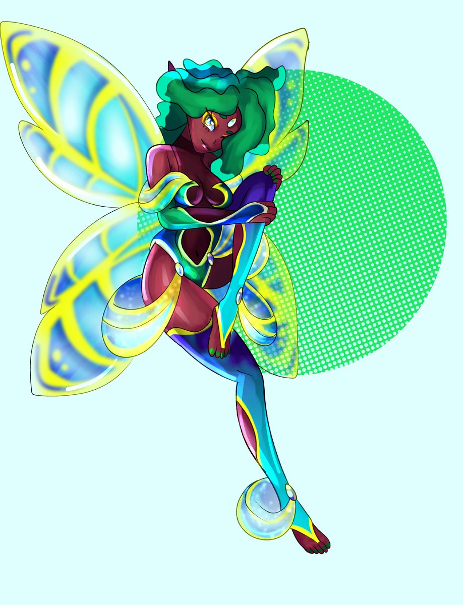 Fantasy AU:Tiffany 

I wanted to a fullbody of her and change up some details 
Also I was too lazy for a background

#oc #artwork #digitalart #ocart