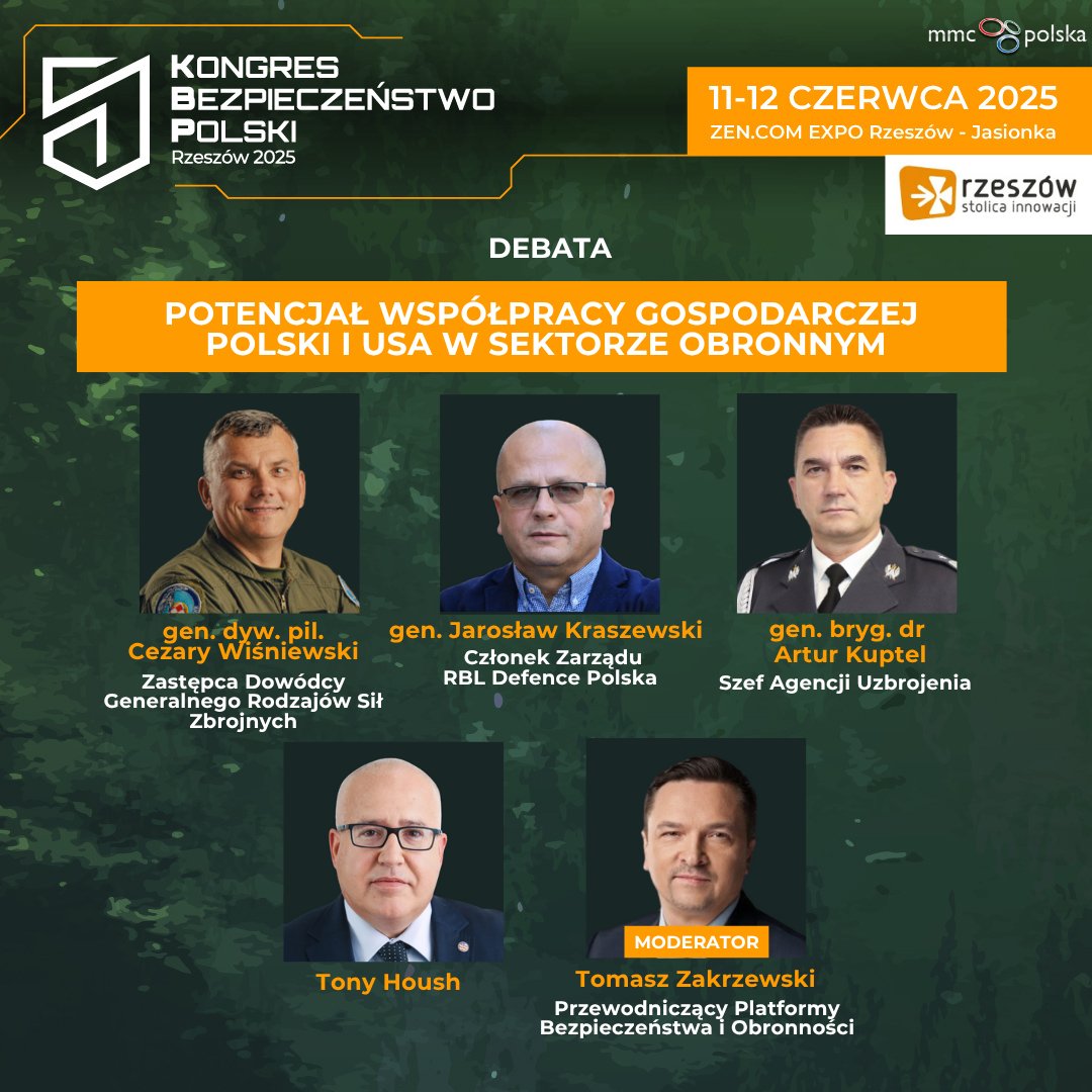 Jak skutecznie budować silne, trwałe relacje obronne między Polską a Stanami Zjednoczonymi? Odpowiedzi na te i wiele innych pytań padną podczas debaty poświęconej potencjałowi współpracy gospodarczej w sektorze obronnym.   

bezpieczenstwopolskie.pl #KBP2025