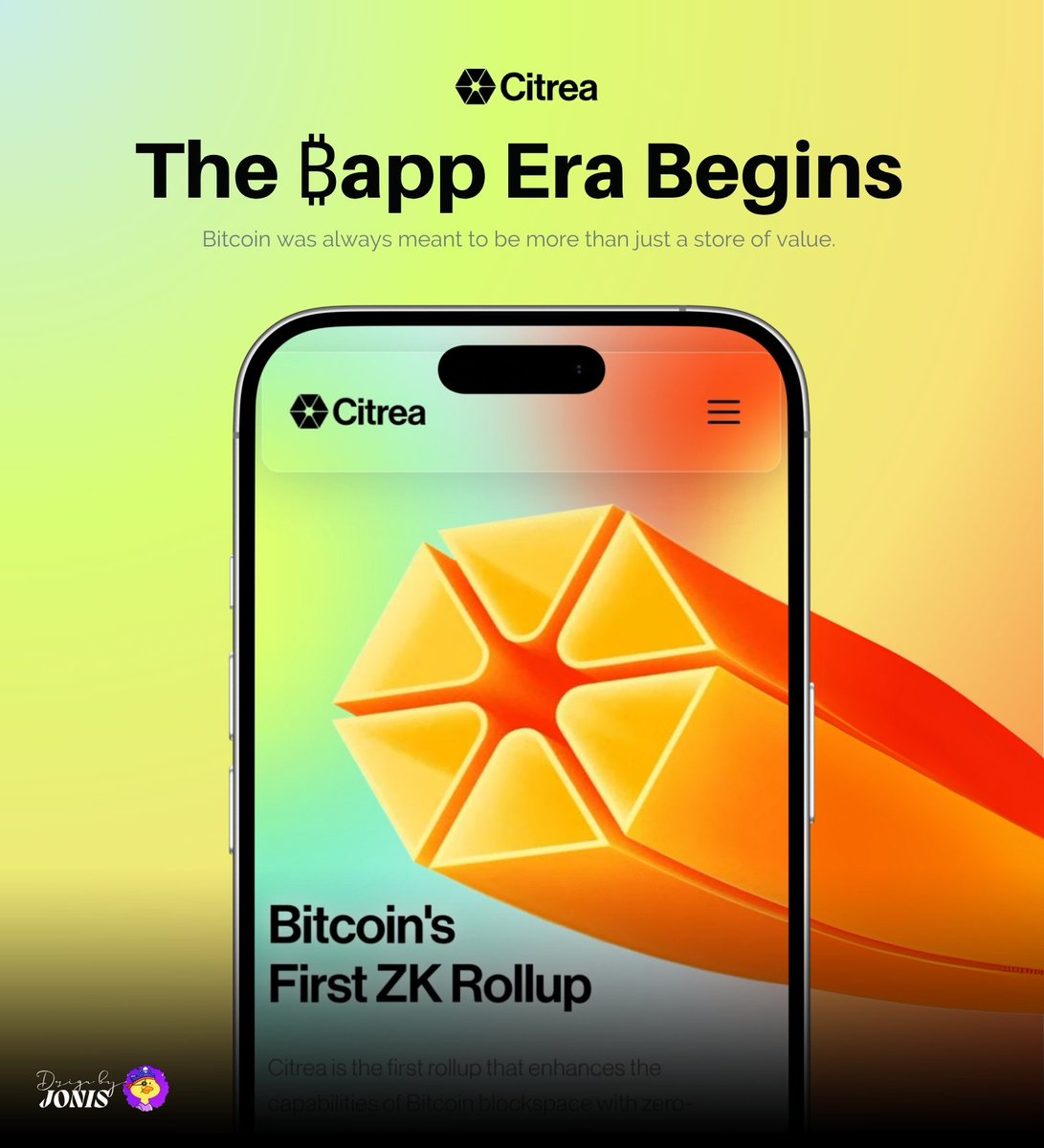 The ₿app Era Begins

Bitcoin was always meant to be more than just a store of value.

Now, it finally is.

Meet the next wave of Bitcoin-native apps.. ₿apps.. that are unlocking a decentralized, programmable Bitcoin economy.
↓🧵
<a href="/citrea_xyz/">Citrea</a>