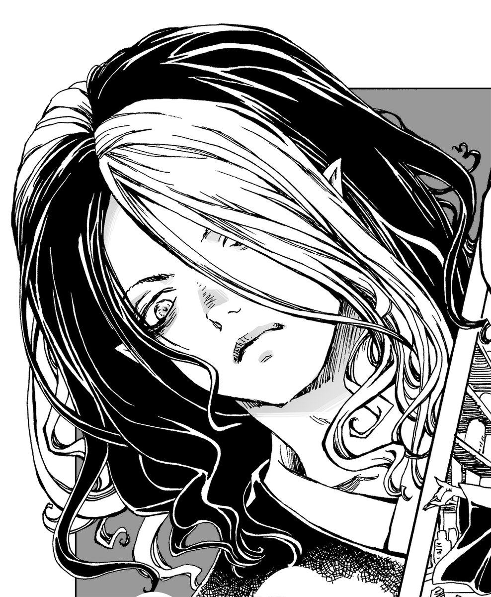 #我ながら天才なお顔4選
マヨだとこの辺ですかね。1話の最初のは突然上手く描けすぎて自分の絵ではないみたいだったし、白目のも好きだし、見下し笑顔良いし、仔マヨはめっちゃ描き直してようやく可愛くなったのでこの辺りみんな好き。みんなはどうかな。
#怪奇古物商マヨイギ
