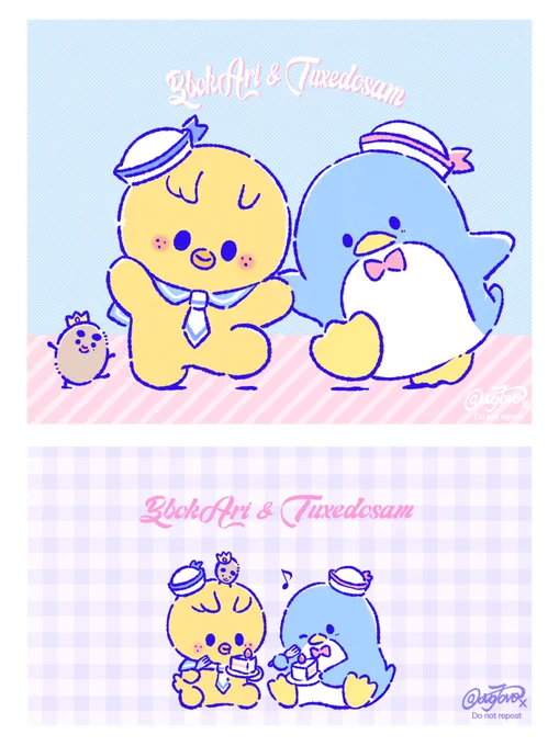 🩵🐣🐧🩷 