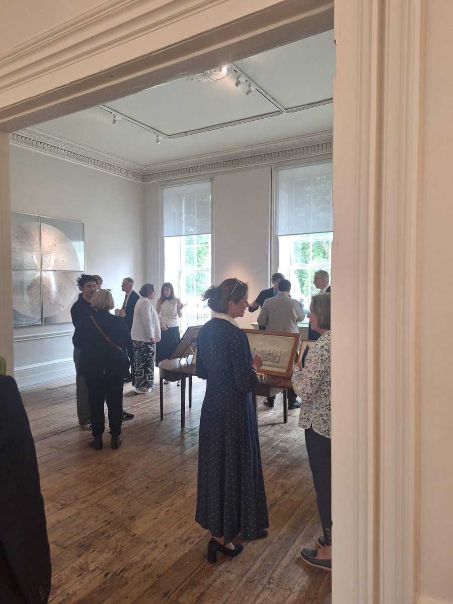 It was wonderful to welcome colleagues from across the heritage sector to 6 Fitzroy Square for a viewing of a small selection of watercolours from our Pardoe Collection.

(View of Kings Weston, Somerset, William Daniell RA, c. 1813-1823.)