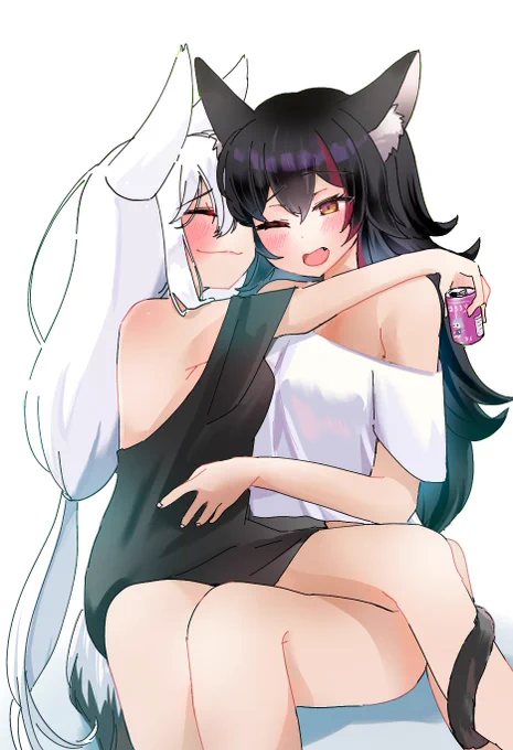 酔っぱーぱ〜 #絵フブキ #みおーん絵