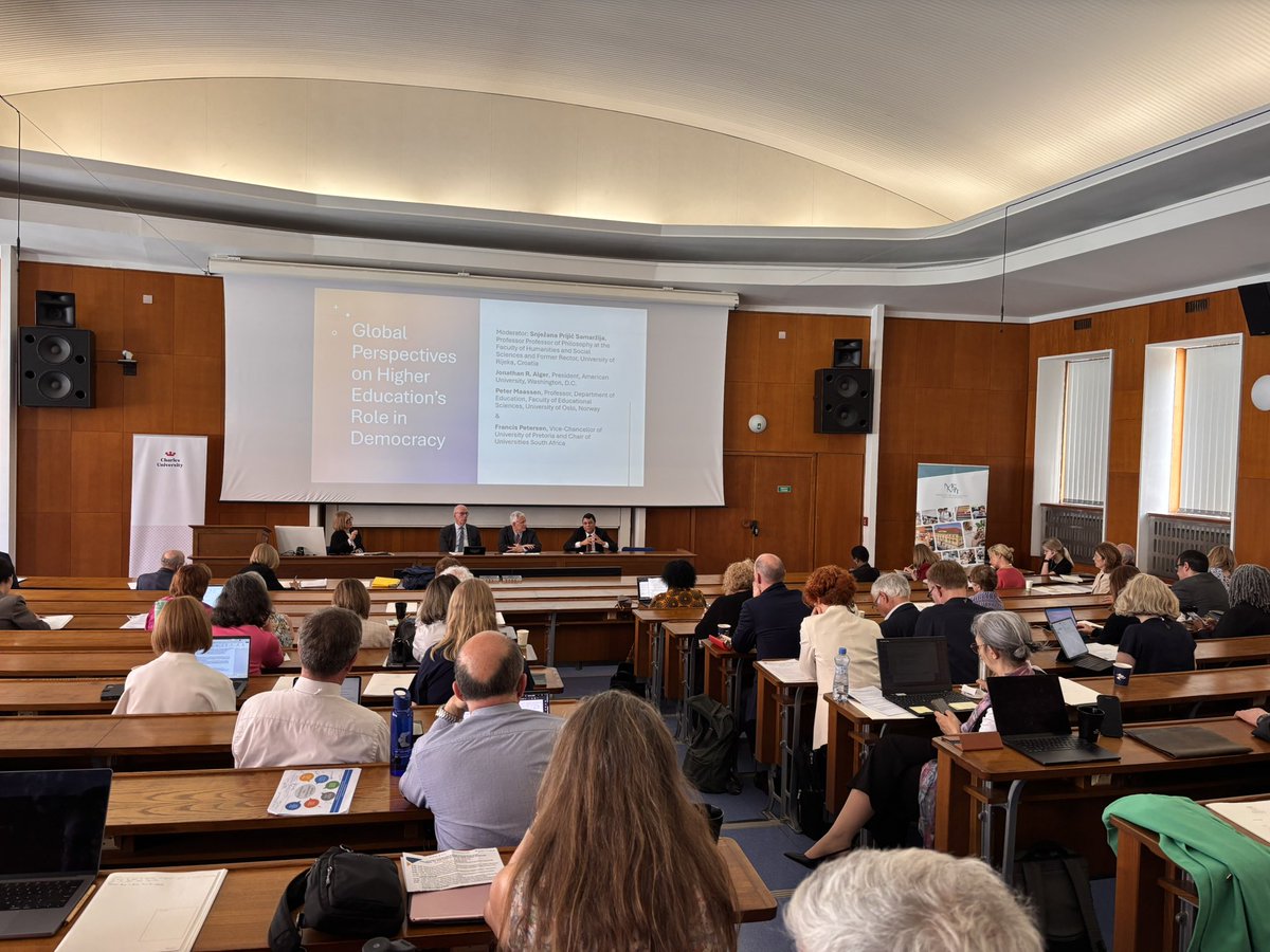 Villano Qiriazi (@vqiriazi) on Twitter photo As Head of @CoE Education, I was honoured to open #GlobalForum2025 in Prague with <a href="/CoeGruden/">MatjazGrudenCOE</a> and Radka Wildova DG for Higher Education in Czechia reaffirming that higher education is vital to democracy.
🇨🇦 Prof. Patrick Deane’s keynote called on us to resist rising As Head of @CoE Education, I was honoured to open #GlobalForum2025 in Prague with <a href="/CoeGruden/">MatjazGrudenCOE</a> and Radka Wildova DG for Higher Education in Czechia reaffirming that higher education is vital to democracy.
🇨🇦 Prof. Patrick Deane’s keynote called on us to resist rising
