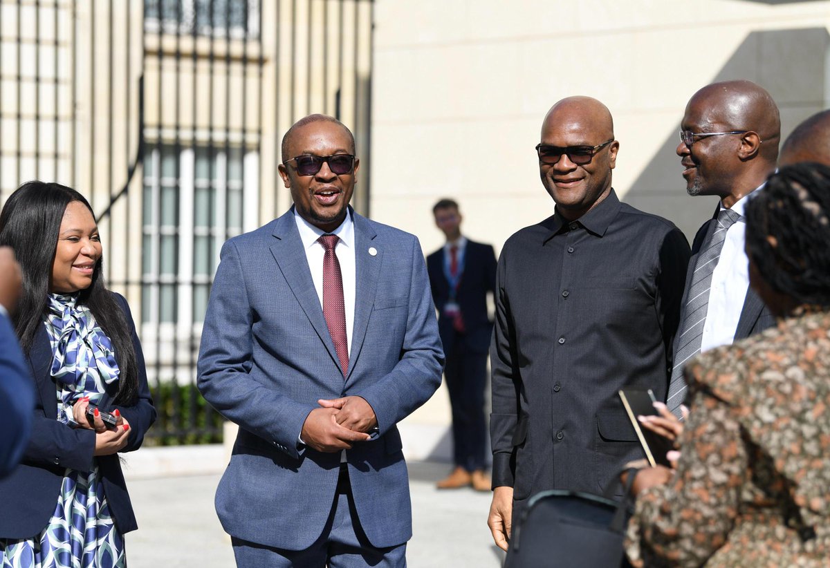 OECD MINISTERIAL MEETING IN PARIS. Minister of International Relations and Cooperation Mr Ronald Lamola, and Minister of Trade Industry and Competition Mr Parks Tau, arrived in Paris today to lead South Africa’s delegation at the 2025 OECD Ministerial Council Meeting (3–4 June).