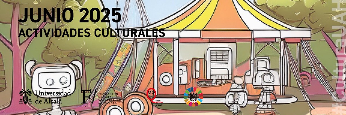 Cultura UAH 🤩 (@culturauah) on Twitter photo Bienvenido #junio 🌞
¡Terminamos el curso académico con un montón de actividades en cultura.uah.es/es/!
💥No te pierdas los campamentos de verano de la <a href="/UAHes/">Universidad Alcalá</a>, una opción genial para los más peques.
😊Consulta el programa y no te pierdas las fechas de inscripción. Bienvenido #junio 🌞
¡Terminamos el curso académico con un montón de actividades en cultura.uah.es/es/!
💥No te pierdas los campamentos de verano de la <a href="/UAHes/">Universidad Alcalá</a>, una opción genial para los más peques.
😊Consulta el programa y no te pierdas las fechas de inscripción.