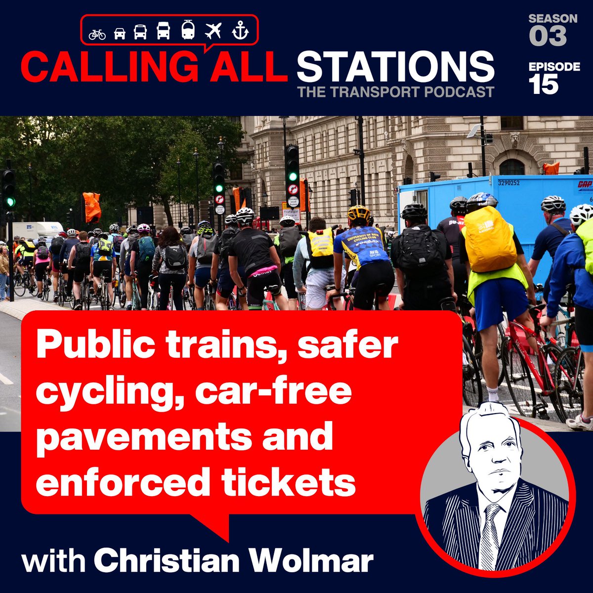 Calling All Stations - the transport podcast (@allstationspod) on Twitter photo Exciting news!
Season 3 Episode 15 will be launching at 15:00, where our hosts <a href="/christianwolmar/">Christian Wolmar</a> and <a href="/MarkWalker59/">Mark Walker</a> will be discussing #trains, #roads and #cyclists
Catch it here: markwalkerg.podbean.com Exciting news!
Season 3 Episode 15 will be launching at 15:00, where our hosts <a href="/christianwolmar/">Christian Wolmar</a> and <a href="/MarkWalker59/">Mark Walker</a> will be discussing #trains, #roads and #cyclists
Catch it here: markwalkerg.podbean.com