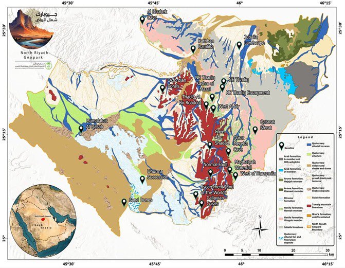 <a href="/sswailem1/">سعود بن عبدالعزيز السويلم MBS</a> بكل فخر واعتزاز
نبارك للوطن الغالي هذا المنجز 
الذي يُجسد رؤية المملكة في إبراز كنوزها الطبيعية وتراثها الجيولوجي
ويؤكد أن #ثادق وأرضها الزاخرة تستحق أن تُروى للعالم.

كل الشكر للمهندس حسام التركي والأستاذ عبدالله العيسى على تمثيلهم المشرف، ولكل من أسهم في هذا النجاح التاريخي.