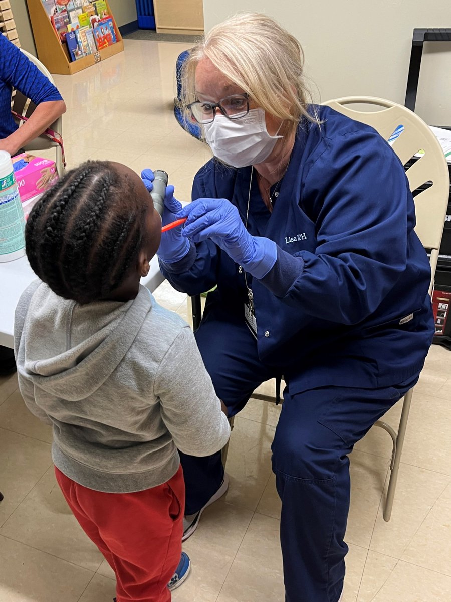 Your child doesn't have a dentist? Get your child's required Kindergarten dental screening through us before the new school year. Your child must live or learn in #OaklandCounty. bit.ly/4dnKMPo