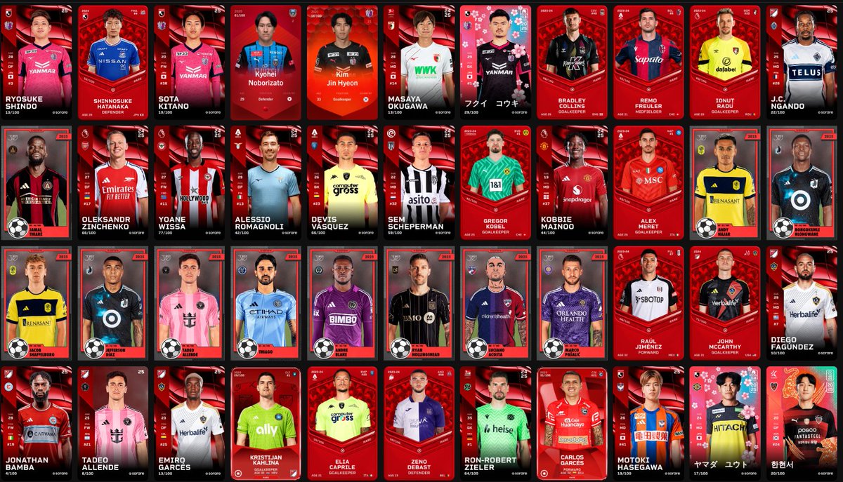Retweet / Like would mean a lot!😊

Bought / traded a lot of rare cards (🔴) today already!🔥
If you're interested, let me know!❤️

If you're looking to sell a bundle / gallery -> DM!📩

#sorare #soraretrader