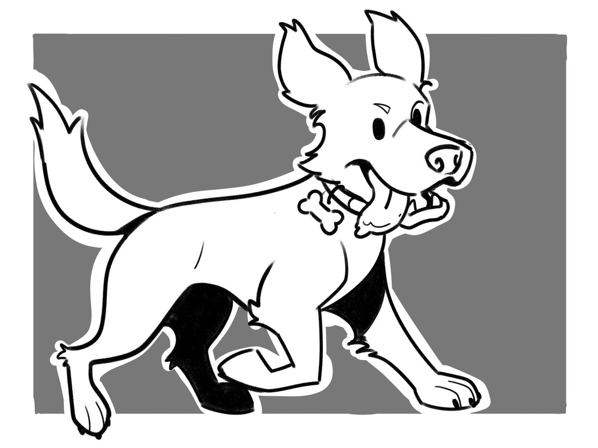 Birthday gift illustration for my niece, of her dog Mr. Bean 🌈 #Art

#MrHinkleDraws #Dog #Pet #PetPortrait #Cartoon