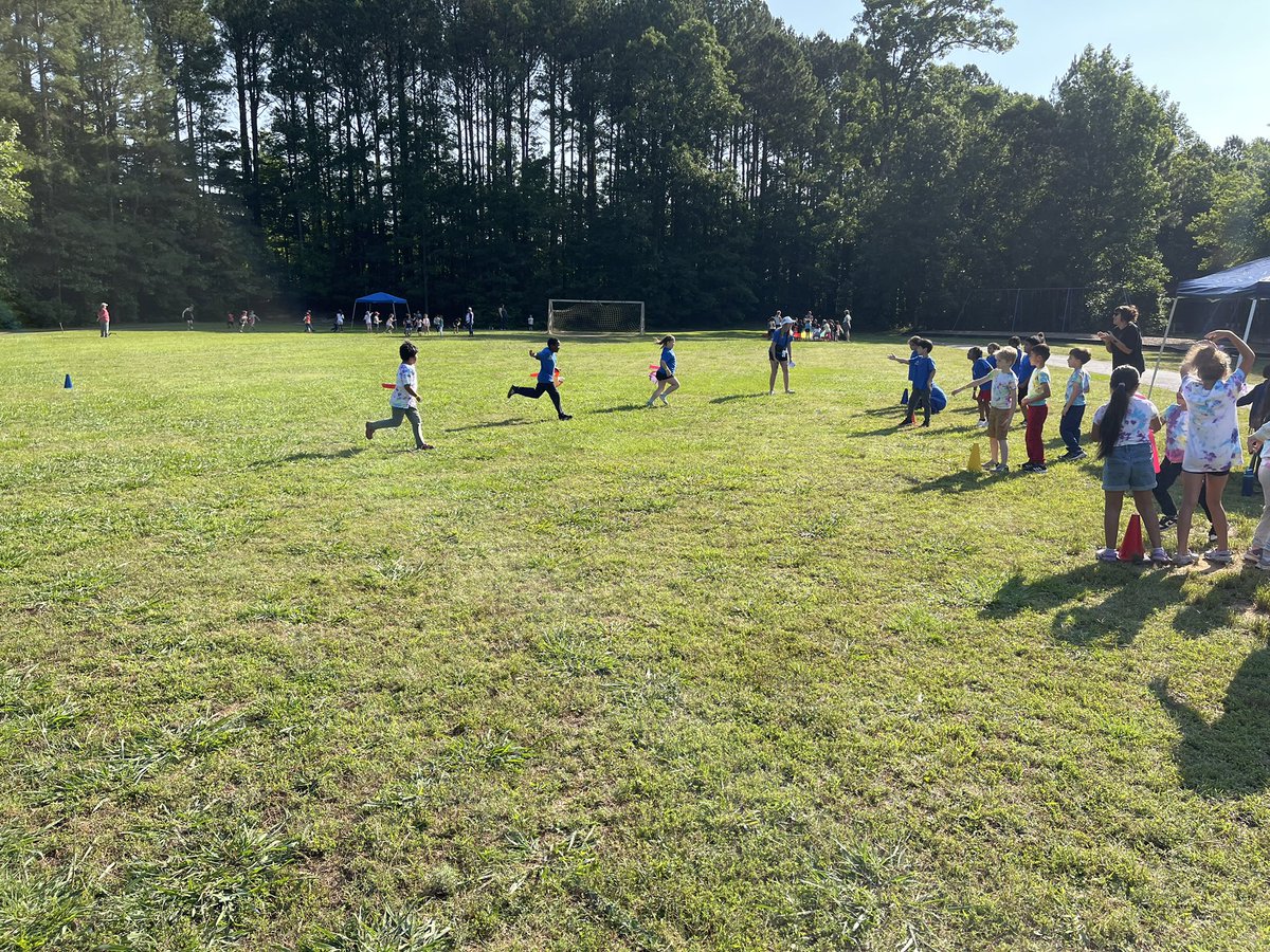 K-2 Field Day is off to a fun start! #NewHopeVoyagers #EveryKidEveryDay #DefyGravity #FieldDay