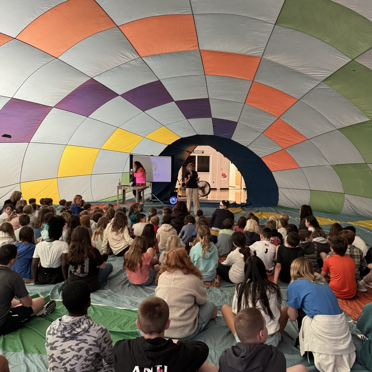 Thank you to the PTA for sponsoring an amazing assembly yesterday! #mountzpride