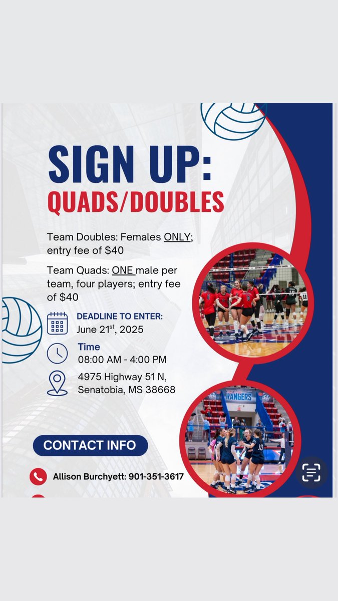 Northwest Volleyball (@nwccvolleyball) on Twitter photo Come get SANDY with us‼️Deadline to enter is June 21. Email aburchyett@northwestms.edu to secure your spot❤️🏐💙 Come get SANDY with us‼️Deadline to enter is June 21. Email aburchyett@northwestms.edu to secure your spot❤️🏐💙