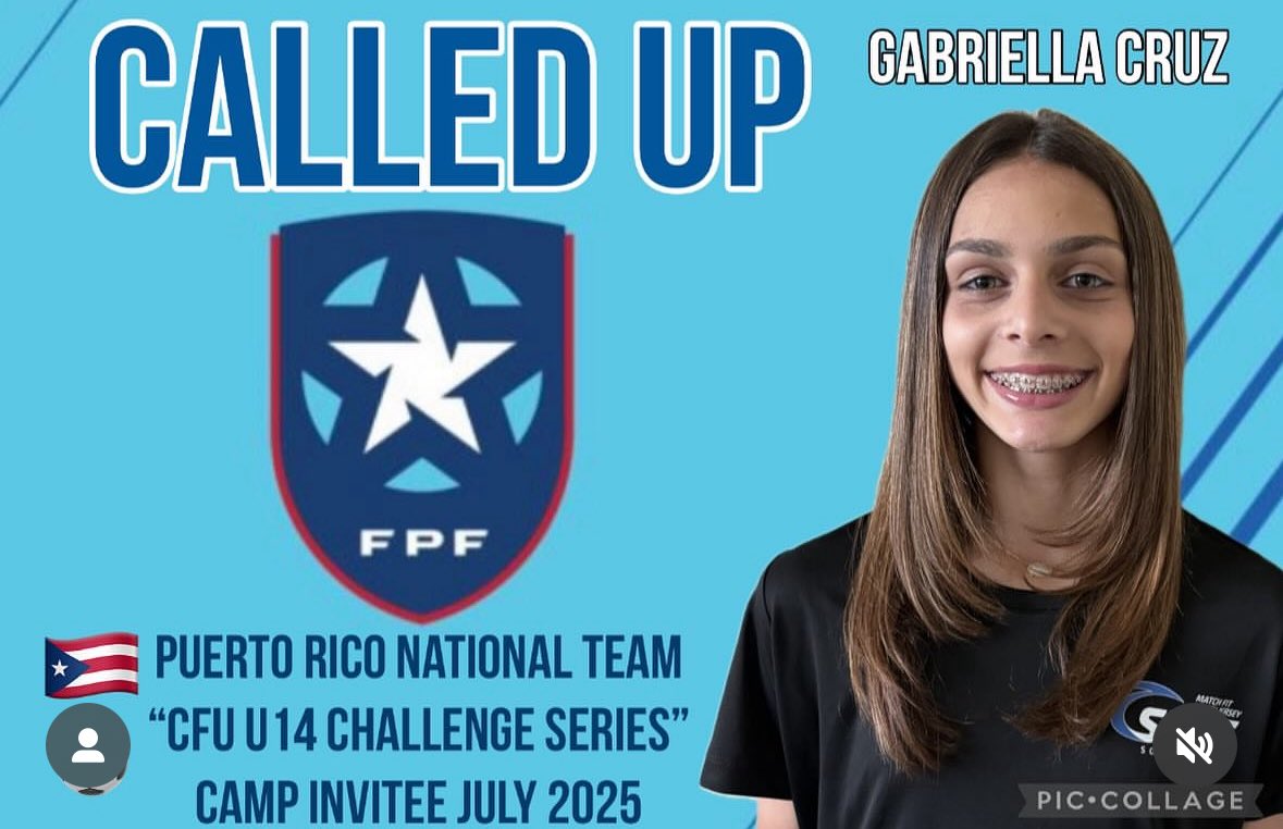 Congratulations to incoming first-year player, Gabriella Cruz, on her call up to the Puerto Rican National Team U14 training camp!

Way to go, Gabby – we’re so excited for you!

instagram.com/p/DKaUWr_pTd3/…
