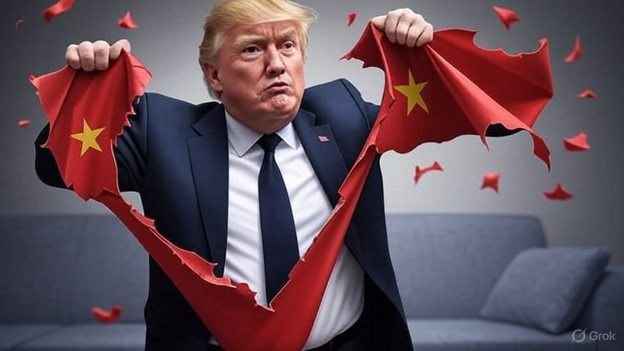 Dice China...EEUU debería cumplir sus compromisos en lugar de decir una cosa y hacer otra.

La postura errática de EEUU y eso de querer inmiscuirse en todo, pensando que con solo su discurso amenazante, va a influir, como en tiempos pasados...Se acabó!
El Imperio va cuesta abajo!