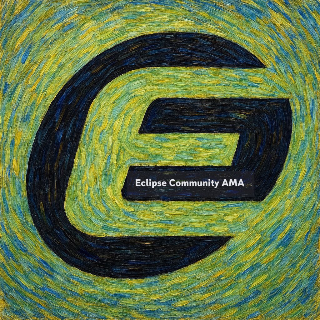 Gsvm 

Reminder: It’s Tuesday and it another Eclipse weekly AMA

Come join us on <a href="/EclipseFND/">Eclipse (🐮,🌑)</a> discord for good vibe, Eclipse updates, and pure fun with <a href="/Alucard_eth/">Alucard (⛏️ ⚡️) 🧱🇨🇦</a> 

Time: 17pm UTC