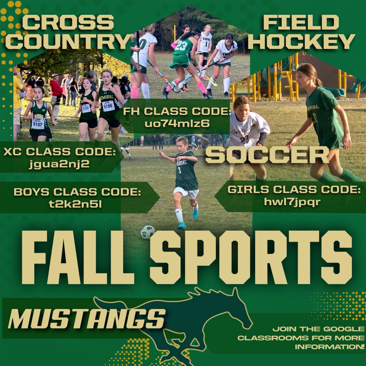VMMSathletics (@vmmsathletics) on Twitter photo Believe it or not it's time to start planning for the Fall! If you're interested in trying out for one of our Fall Sports teams use these Google Classroom Codes to find out more. Believe it or not it's time to start planning for the Fall! If you're interested in trying out for one of our Fall Sports teams use these Google Classroom Codes to find out more.