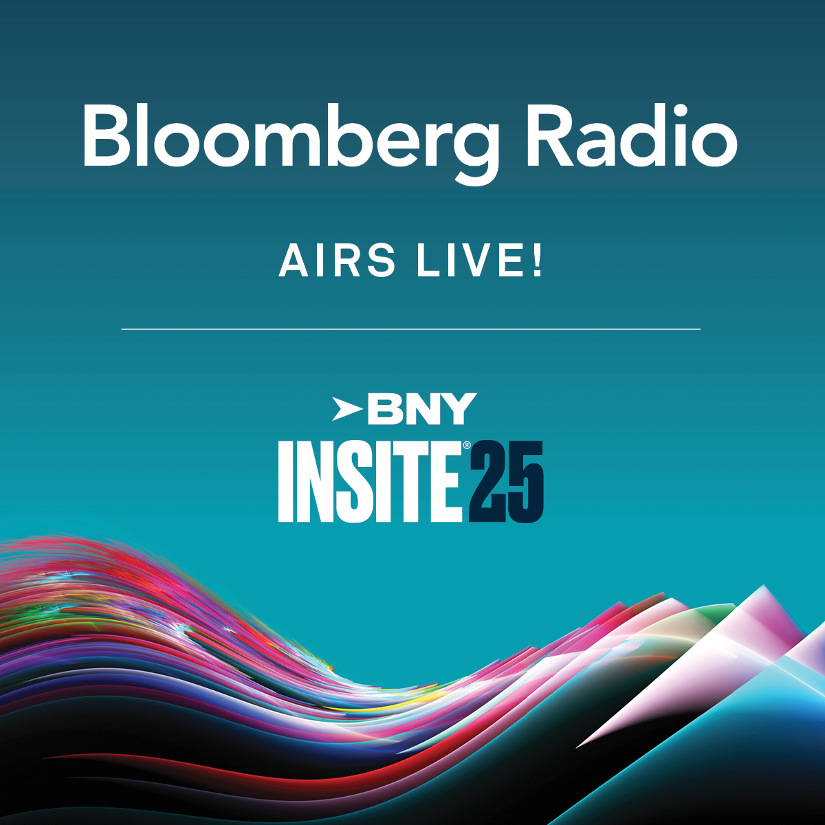 #realinsite will be broadcasting live on Bloomberg Radio today! 🎙️   

Tune in from 10:20 AM - 12 PM EST to hear from <a href="/BNYglobal/">BNY</a> leaders like Adam Vos, Emily Portney, Leigh-Ann Russell and Jim Crowley on topics and trends impacting the wealth management industry.  

Listen in: