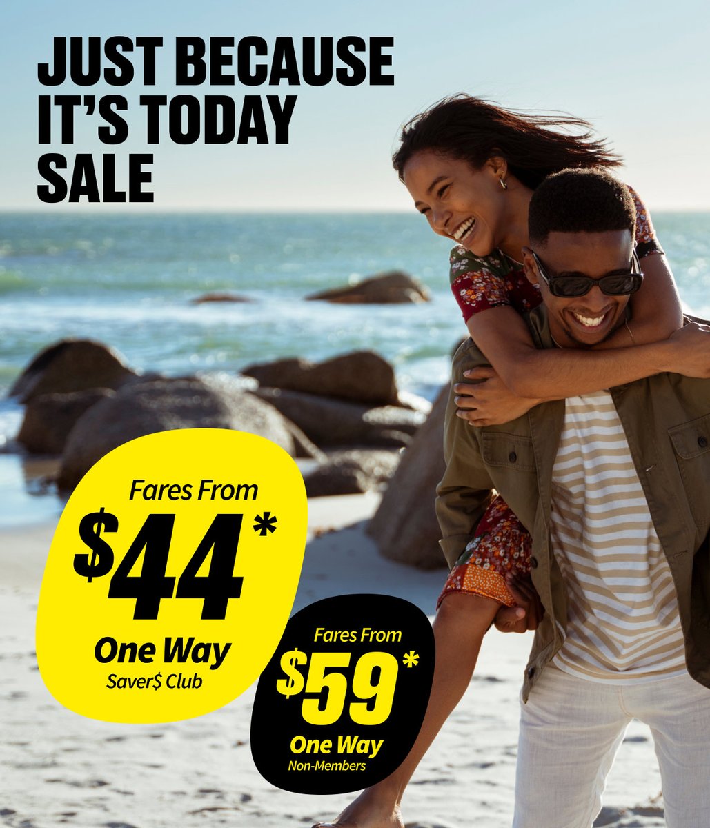 Treat yourself to a trip for no reason at all. 

bit.ly/4jswsqF 

Book by 6/4  at 11:59pm