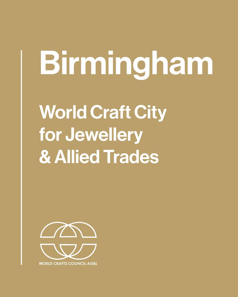 Alex Nicholson-Evans (@alex_ne) on Twitter photo WORLD CRAFT CITY 💍
So thrilled that Birmingham has achieved World Craft City Status!
Watch the film: youtu.be/nJc9jujlfbk?si…
Read my reflections on my <a href="/ColmoreBID/">ColmoreBID</a> blog here: lnkd.in/d-8mFYd3
Catch us on the <a href="/BBCNews/">BBC News (UK)</a>: bbc.co.uk/news/articles/…
♥️ <a href="/JQDTbirmingham/">Jewellery Quarter Development Trust</a> ♥️ WORLD CRAFT CITY 💍
So thrilled that Birmingham has achieved World Craft City Status!
Watch the film: youtu.be/nJc9jujlfbk?si…
Read my reflections on my <a href="/ColmoreBID/">ColmoreBID</a> blog here: lnkd.in/d-8mFYd3
Catch us on the <a href="/BBCNews/">BBC News (UK)</a>: bbc.co.uk/news/articles/…
♥️ <a href="/JQDTbirmingham/">Jewellery Quarter Development Trust</a> ♥️