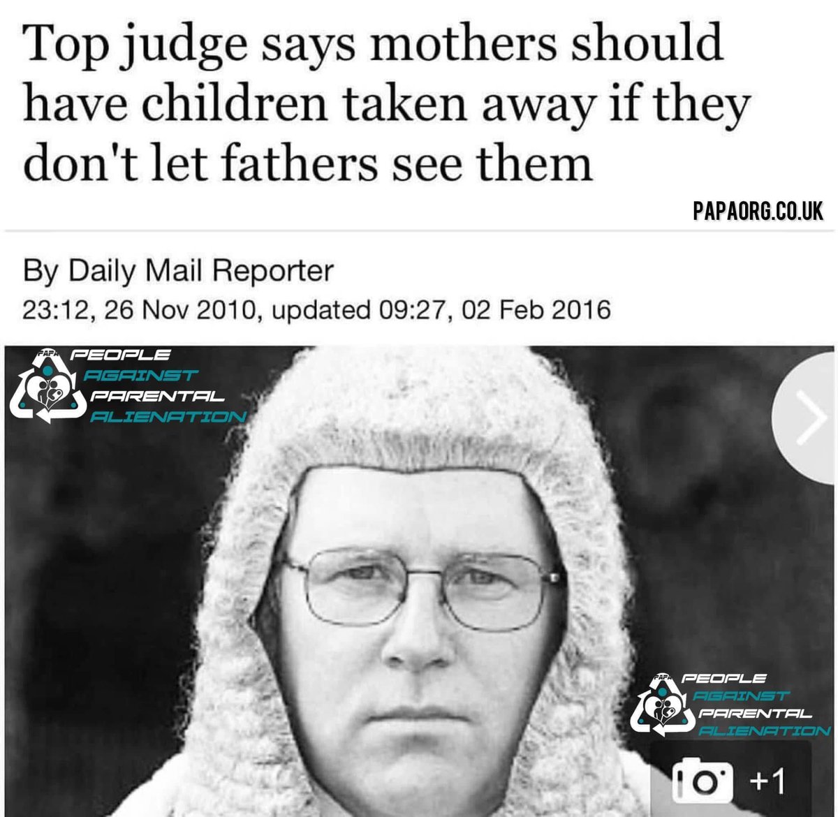 PAPA | People Against Parental Alienation ♻️ (@papaorg) on Twitter photo 